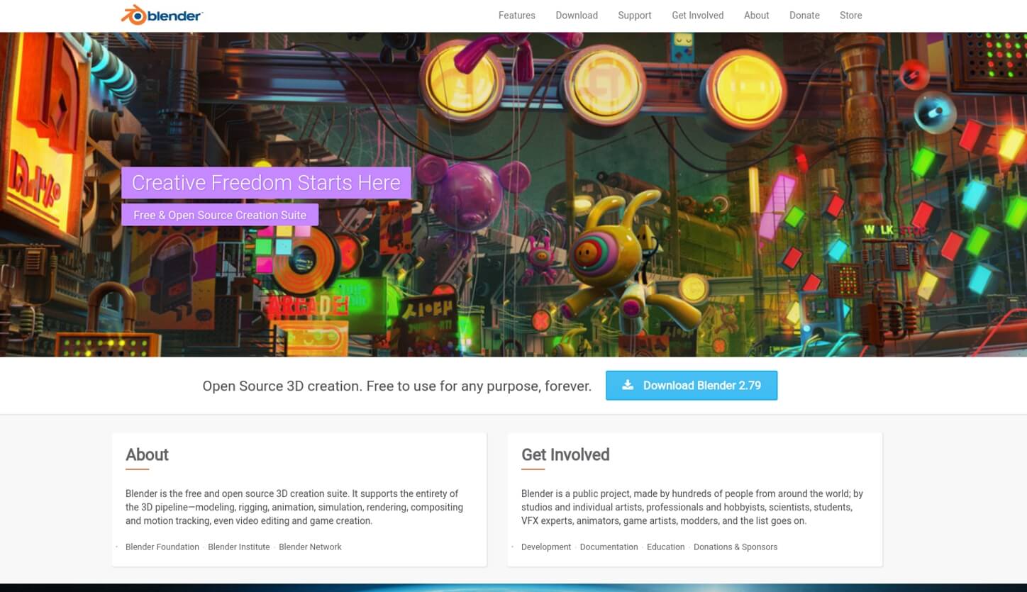 blender website